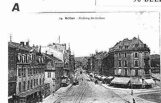 Ville de BELFORT Carte postale ancienne